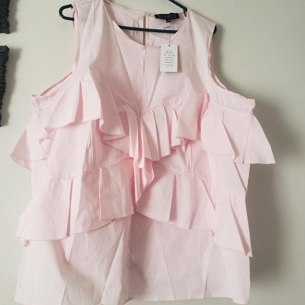 ELOQUII Layered Top